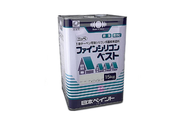 ファインシリコンベスト屋根塗装