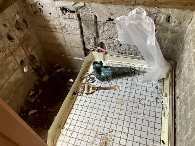 解体浴室