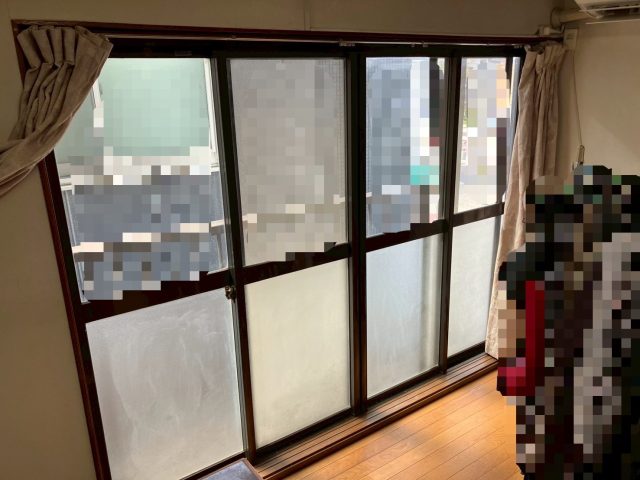 内窓　配線　干渉