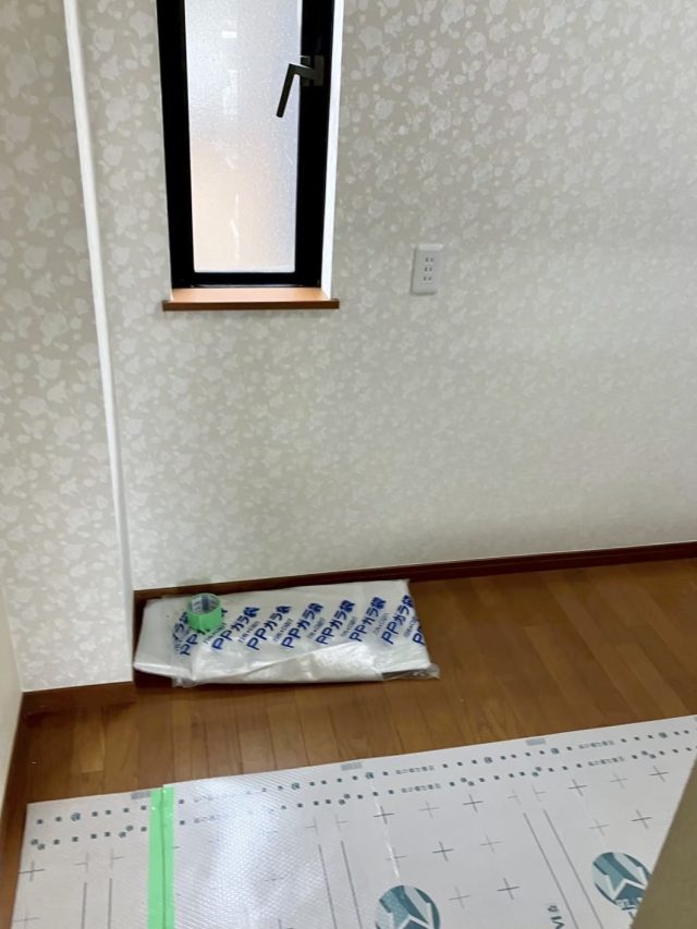 クロス貼替 リフォーム キッチン