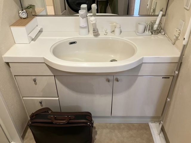 マンション　洗面台　リフォーム