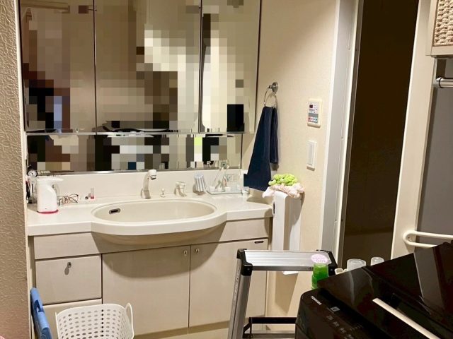 マンション　洗面台　リフォーム