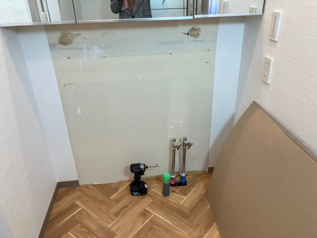 洗面台　リフォーム