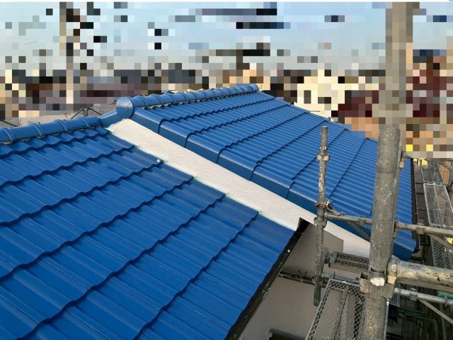 モニエル瓦　塗装