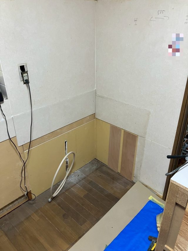 キッチン解体