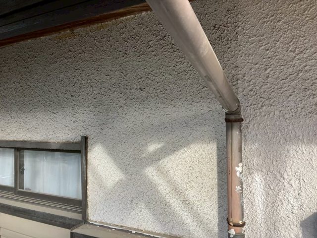 雨樋　劣化　塗装